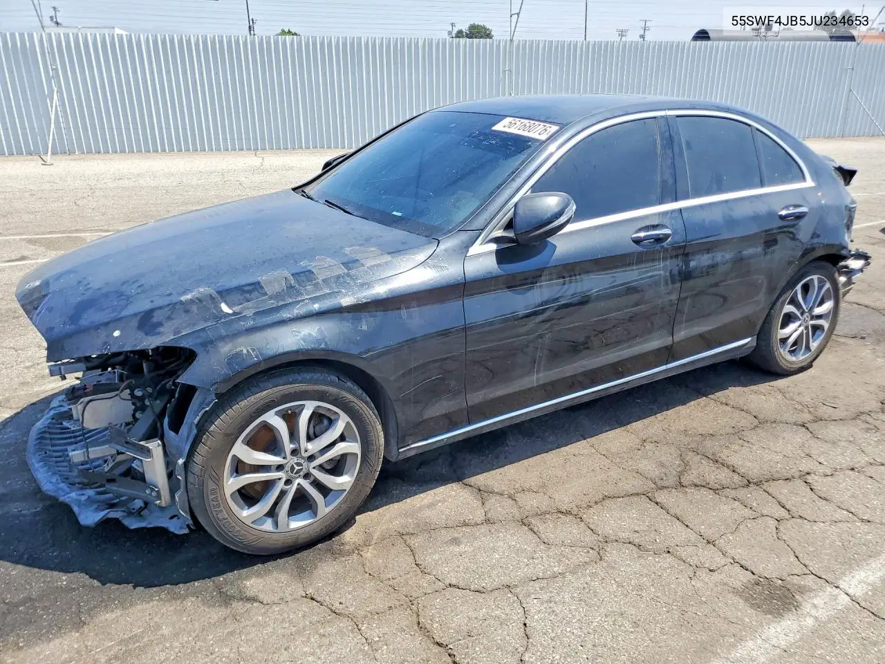 55SWF4JB5JU234653 2018 Mercedes-Benz C 300