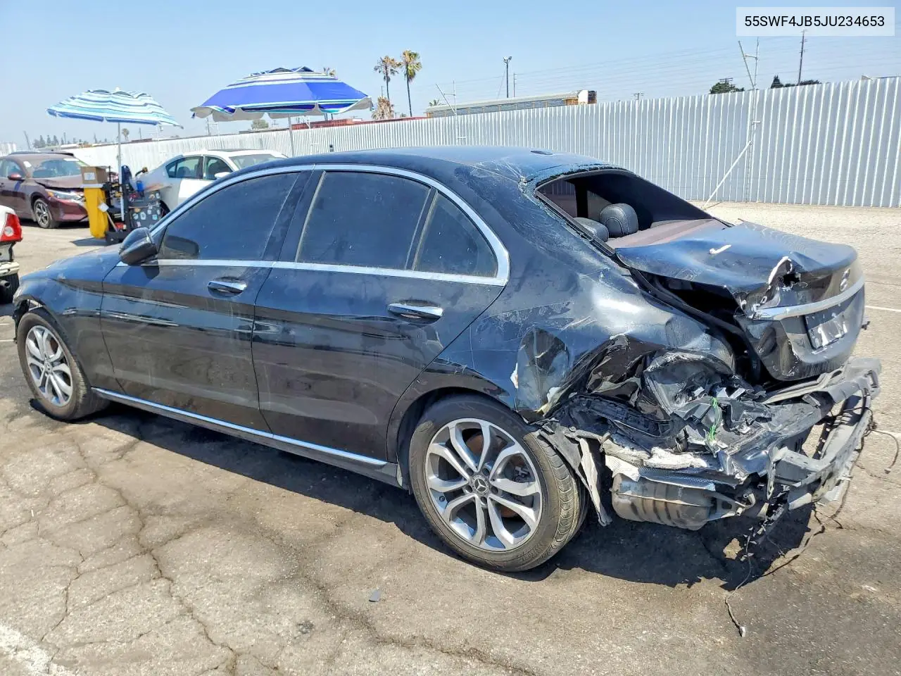 55SWF4JB5JU234653 2018 Mercedes-Benz C 300