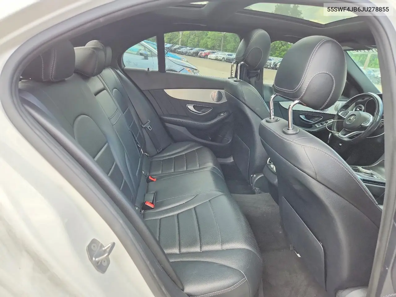 2018 Mercedes-Benz C 300 VIN: 55SWF4JB6JU278855 Lot: 58014116