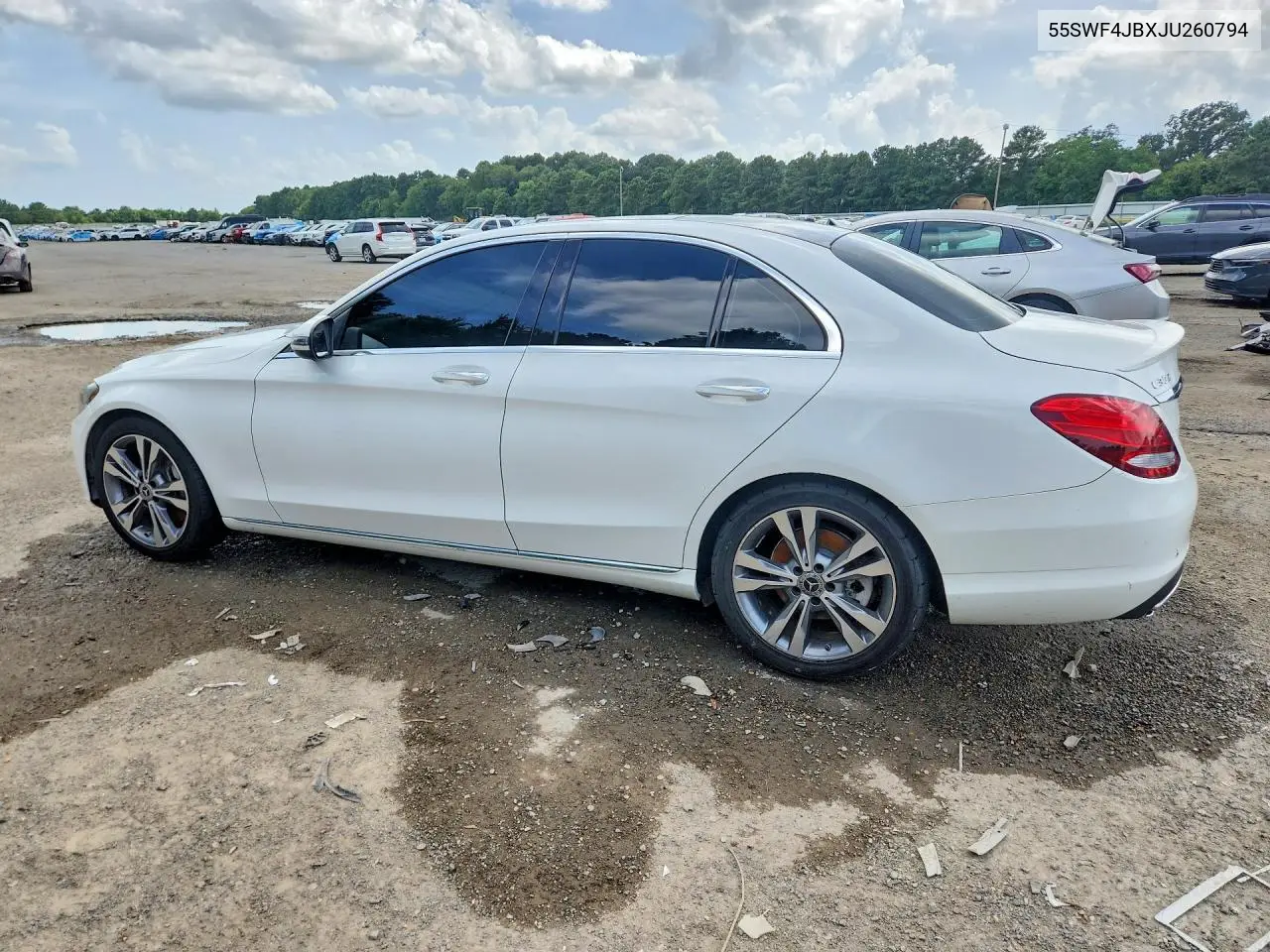 2018 Mercedes-Benz C 300 VIN: 55SWF4JBXJU260794 Lot: 61430616