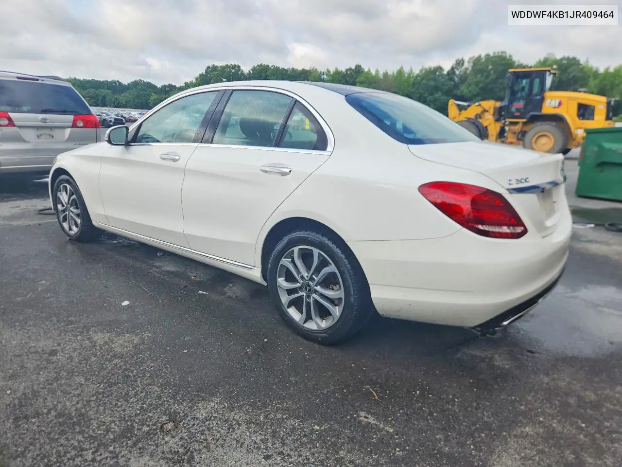 2018 Mercedes-Benz C 300 4Matic VIN: WDDWF4KB1JR409464 Lot: 61724556