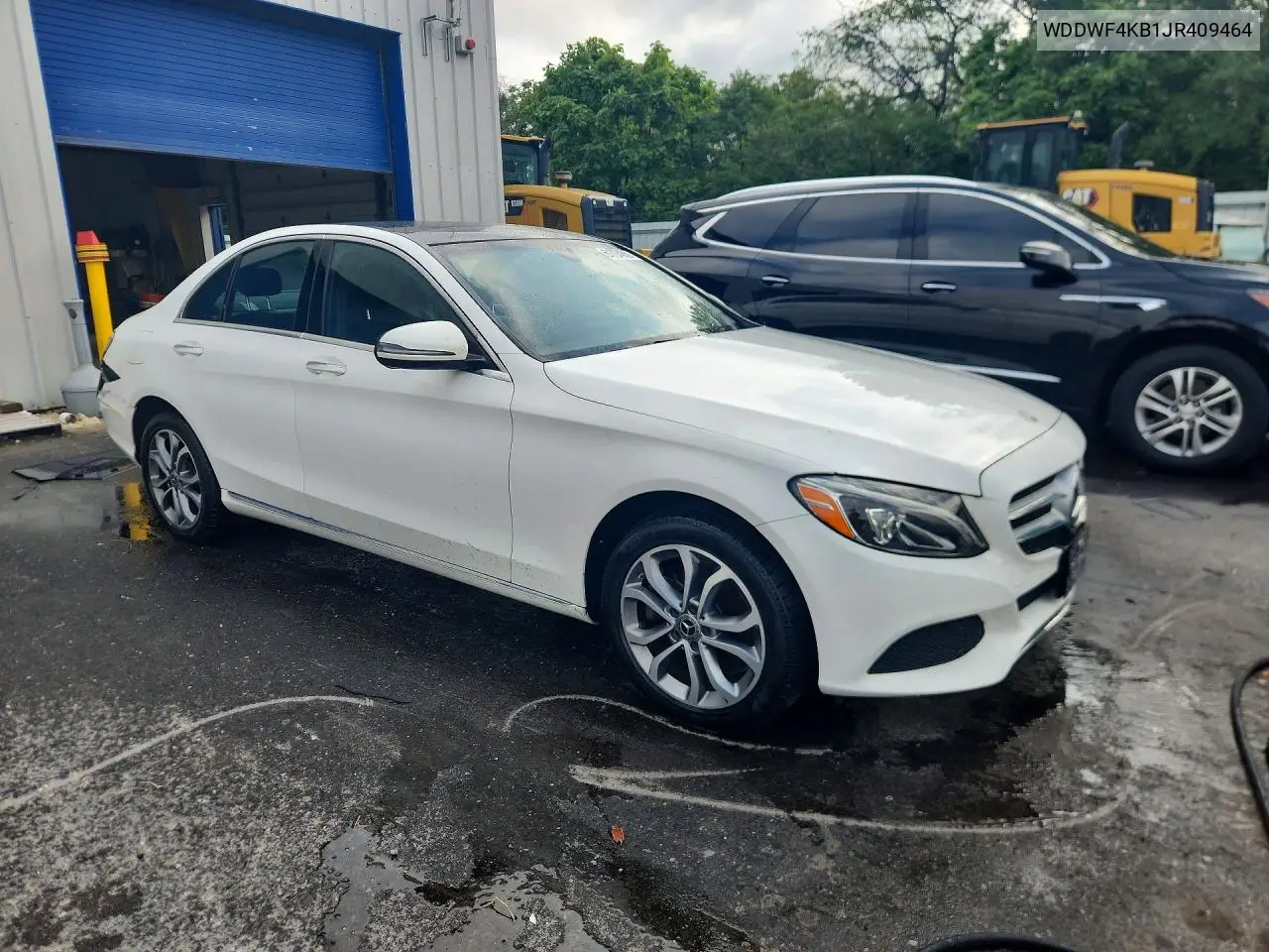 2018 Mercedes-Benz C 300 4Matic VIN: WDDWF4KB1JR409464 Lot: 61724556