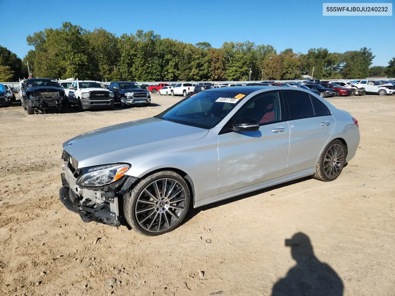 55SWF4JB0JU240232 2018 Mercedes-Benz C 300