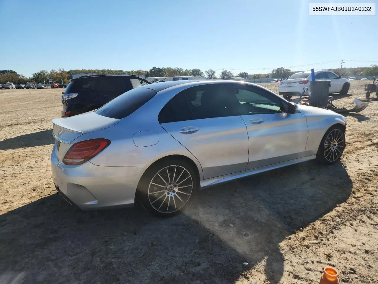 55SWF4JB0JU240232 2018 Mercedes-Benz C 300