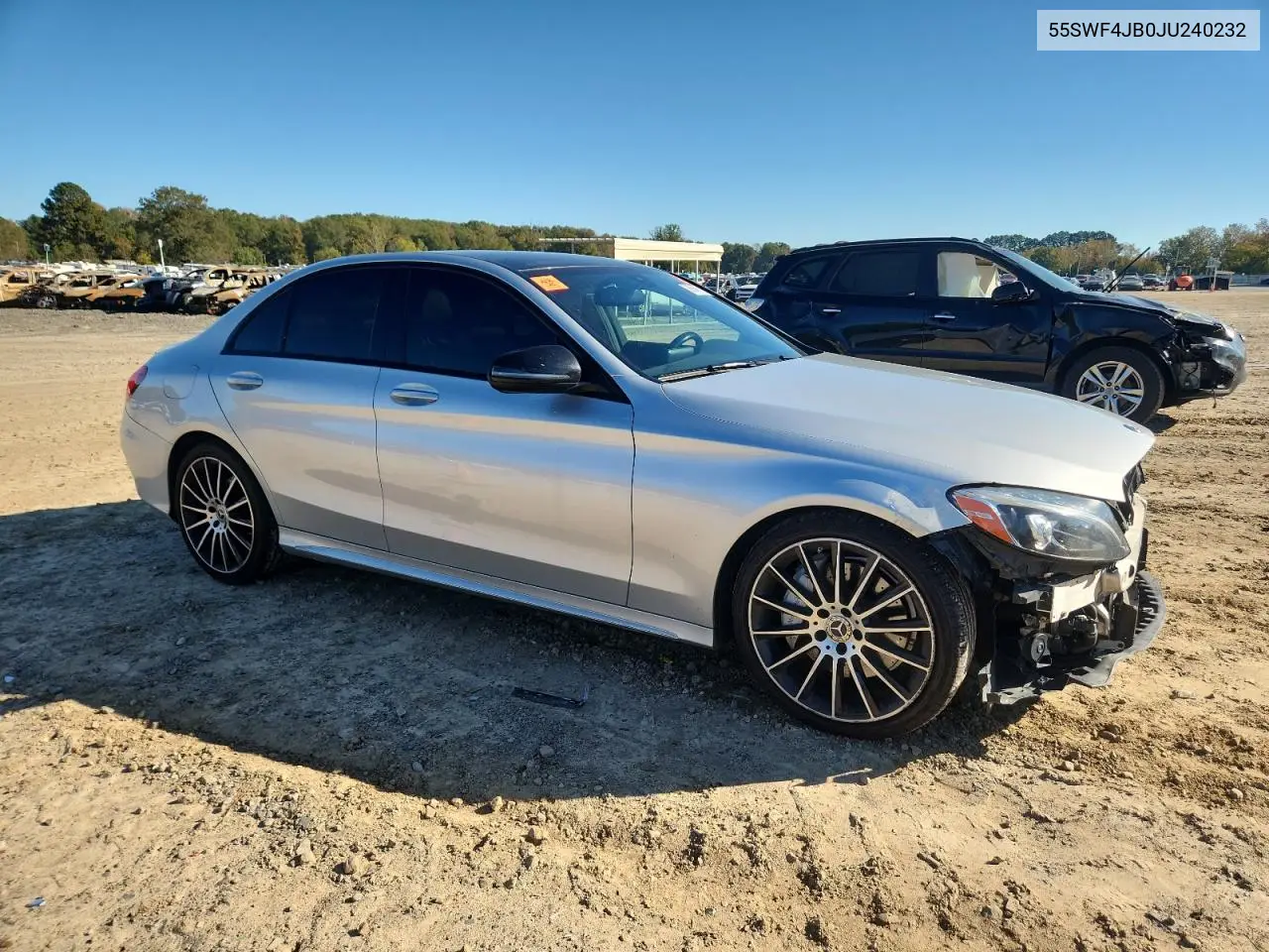 55SWF4JB0JU240232 2018 Mercedes-Benz C 300