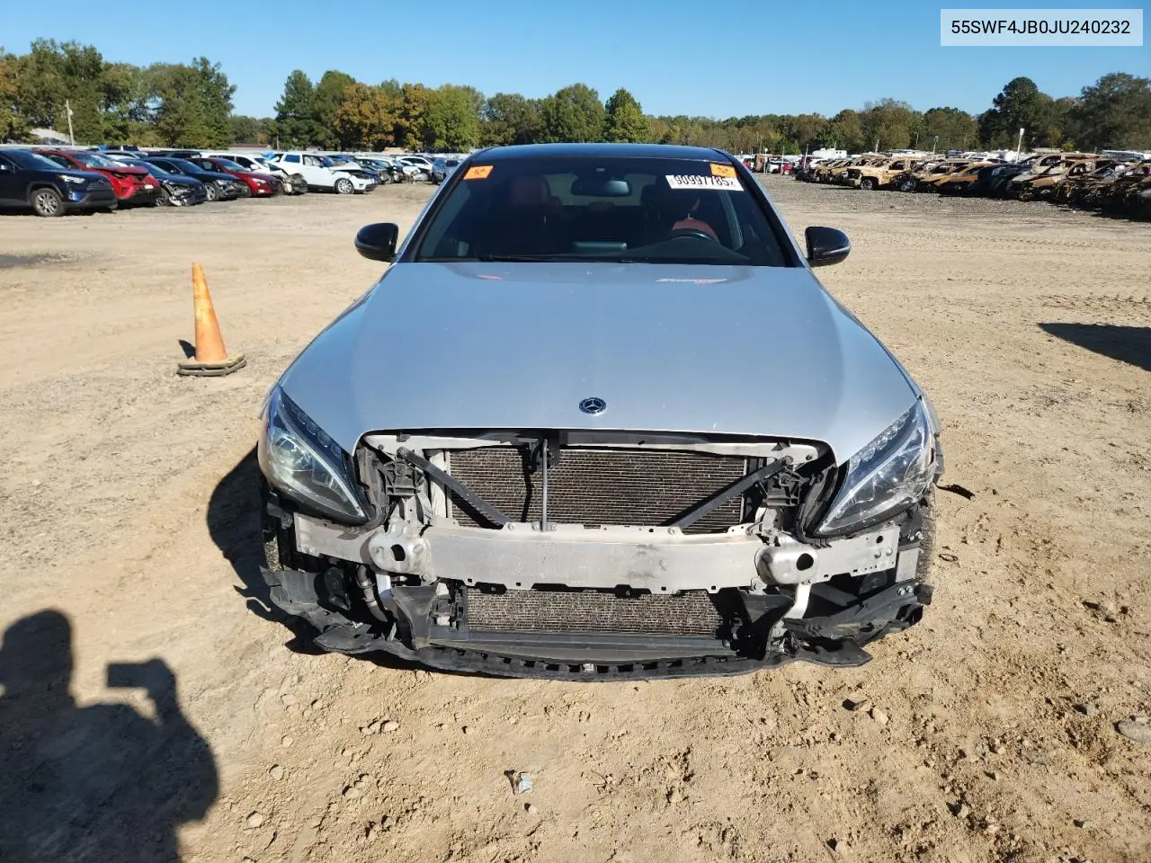 55SWF4JB0JU240232 2018 Mercedes-Benz C 300