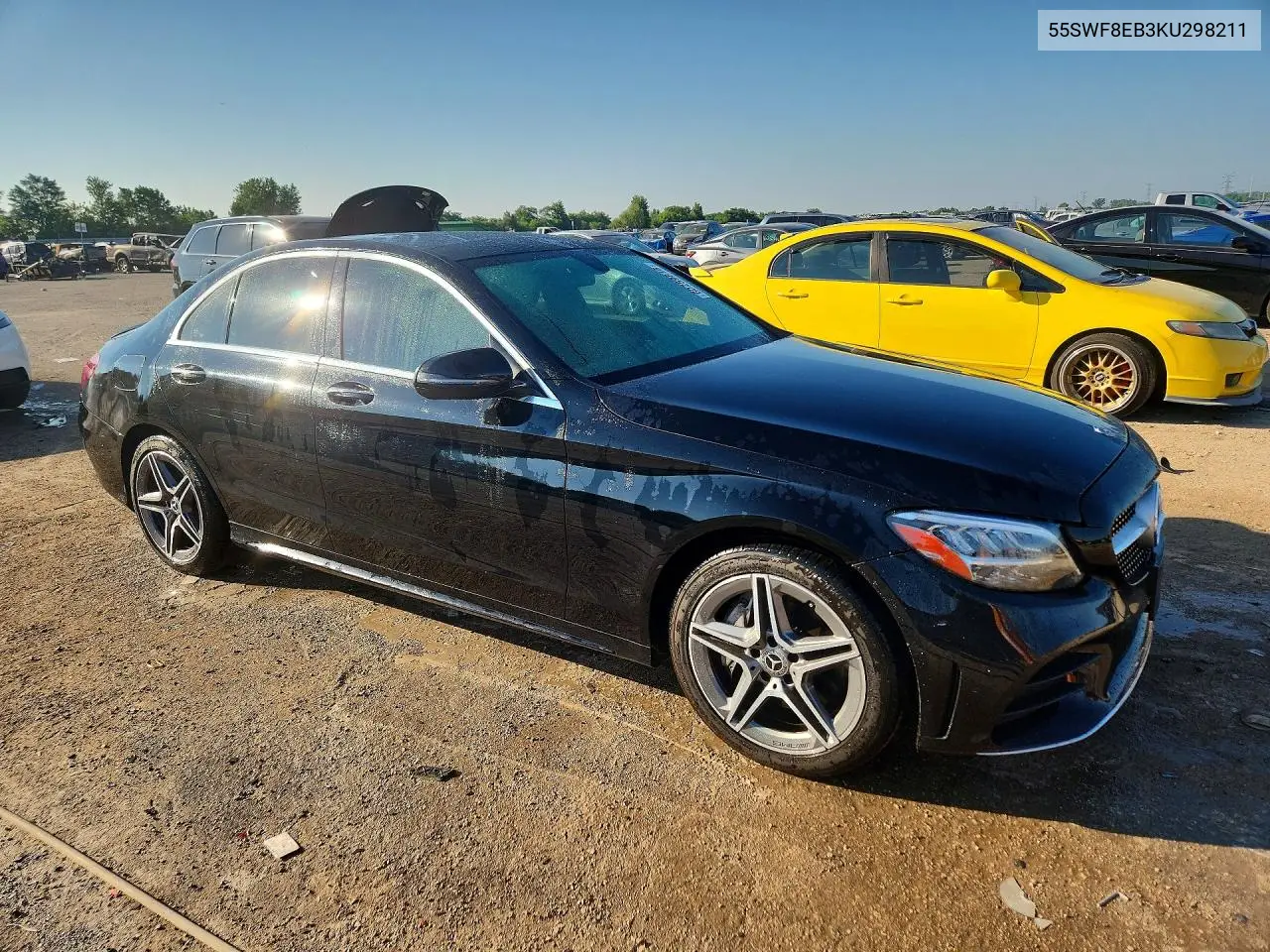 2019 Mercedes-Benz C 300 4Matic VIN: 55SWF8EB3KU298211 Lot: 60259816