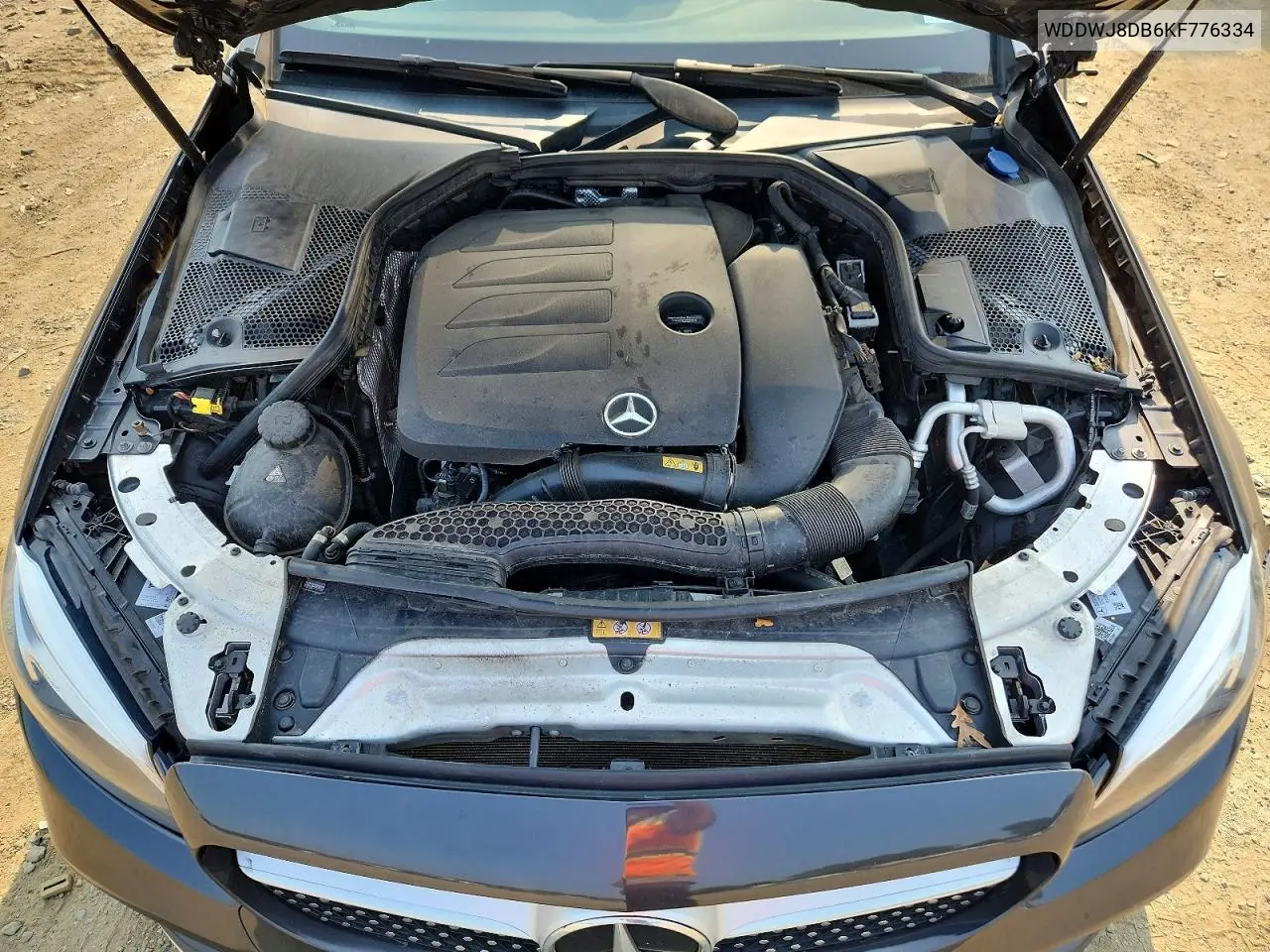 2019 Mercedes-Benz C 300 VIN: WDDWJ8DB6KF776334 Lot: 61210266