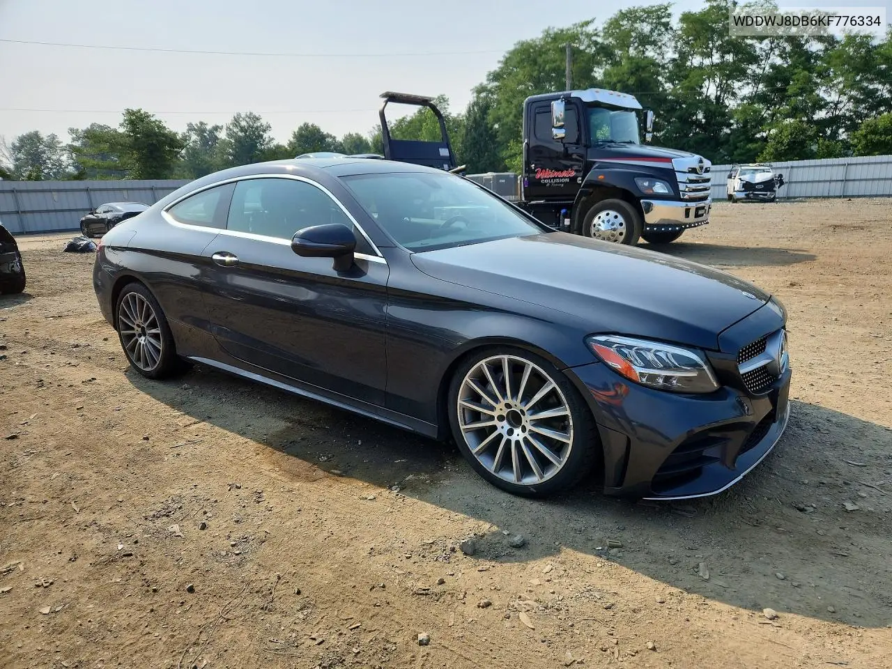 2019 Mercedes-Benz C 300 VIN: WDDWJ8DB6KF776334 Lot: 61210266