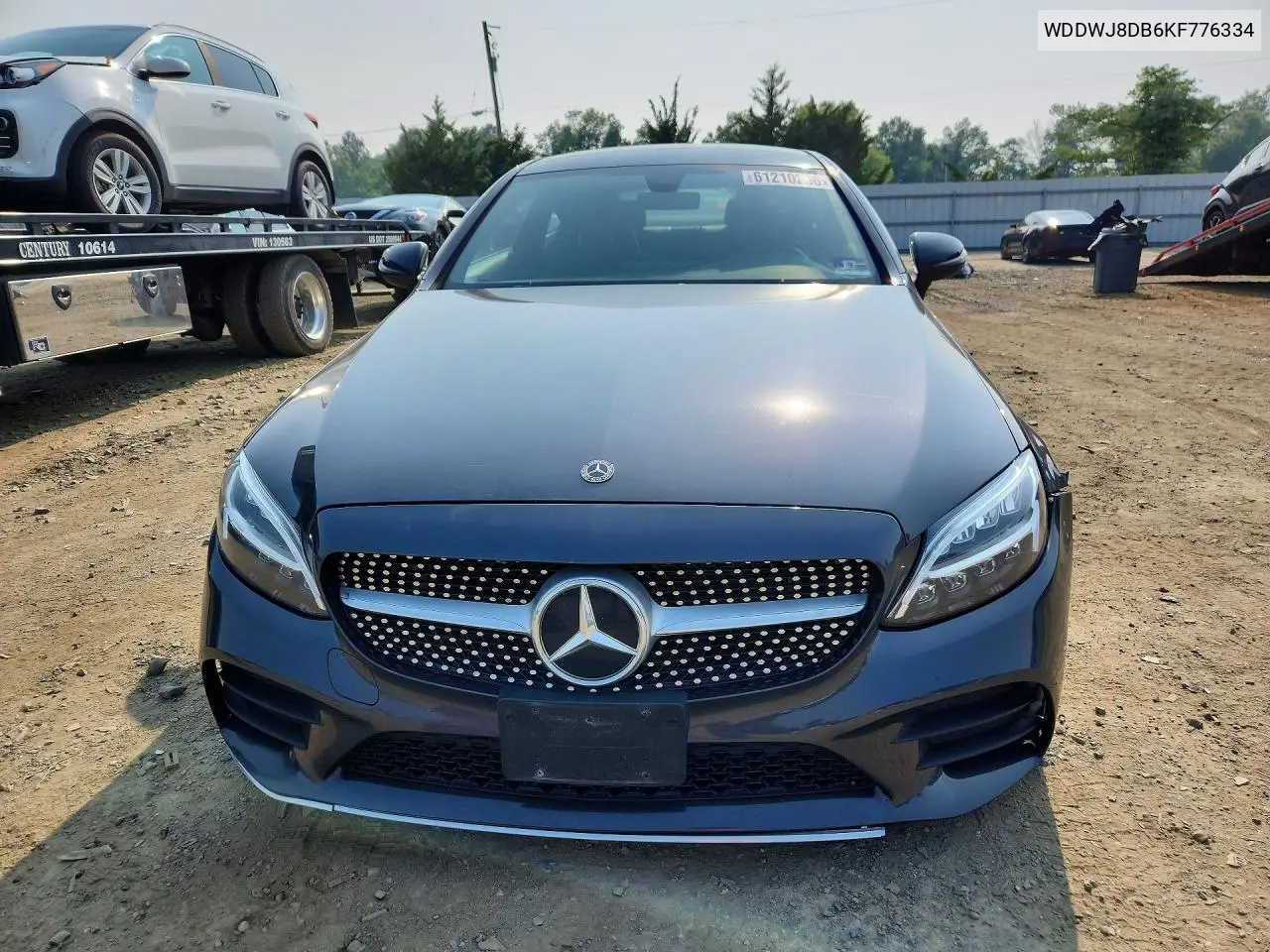 2019 Mercedes-Benz C 300 VIN: WDDWJ8DB6KF776334 Lot: 61210266