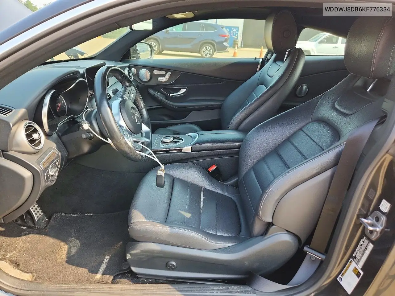 2019 Mercedes-Benz C 300 VIN: WDDWJ8DB6KF776334 Lot: 61210266