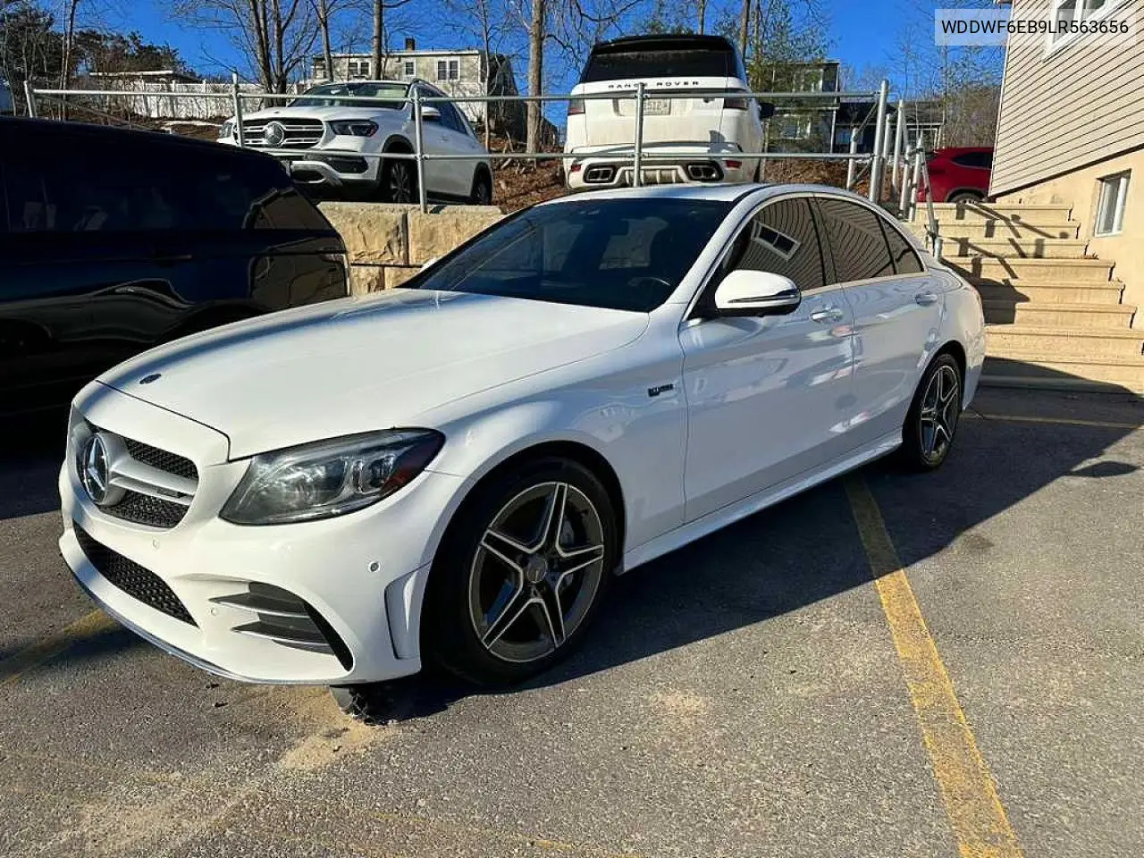 2020 Mercedes-Benz C 43 Amg VIN: WDDWF6EB9LR563656 Lot: 41617356