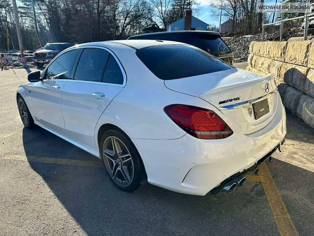 2020 Mercedes-Benz C 43 Amg VIN: WDDWF6EB9LR563656 Lot: 41617356