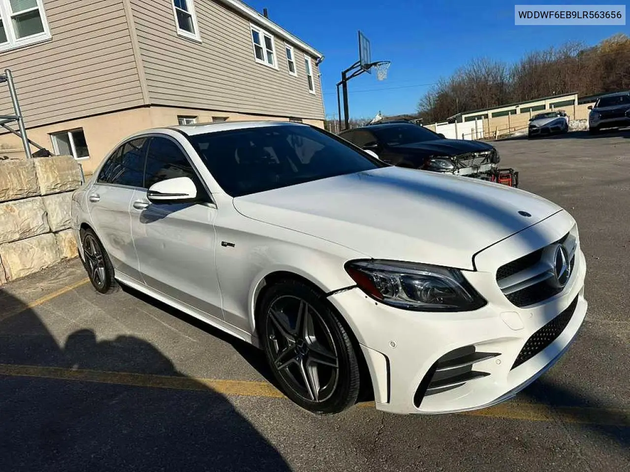 2020 Mercedes-Benz C 43 Amg VIN: WDDWF6EB9LR563656 Lot: 41617356