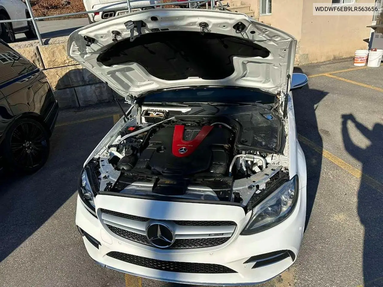 2020 Mercedes-Benz C 43 Amg VIN: WDDWF6EB9LR563656 Lot: 41617356