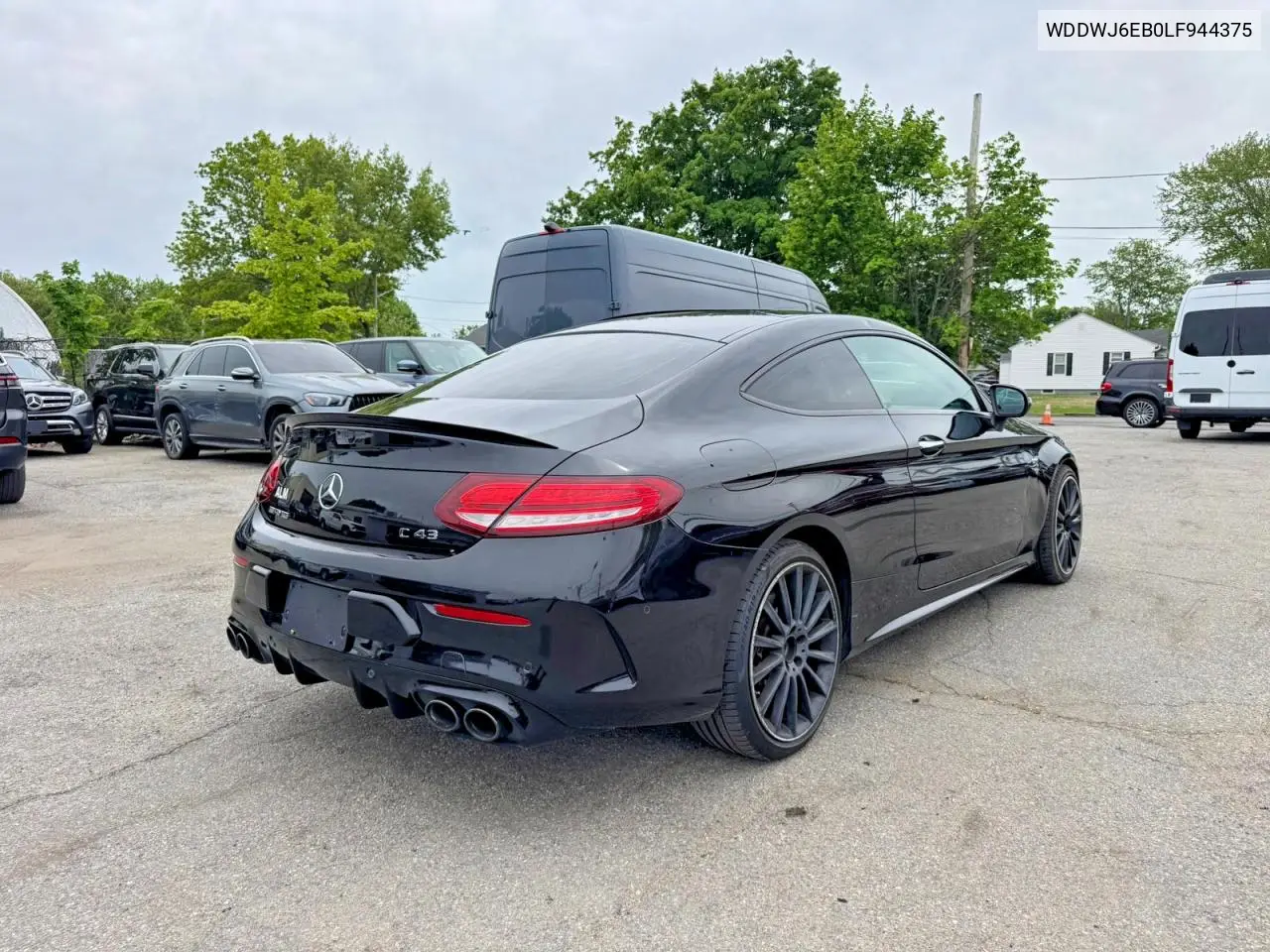 2020 Mercedes-Benz Amg C 43 4Matic VIN: WDDWJ6EB0LF944375 Lot: 54549116