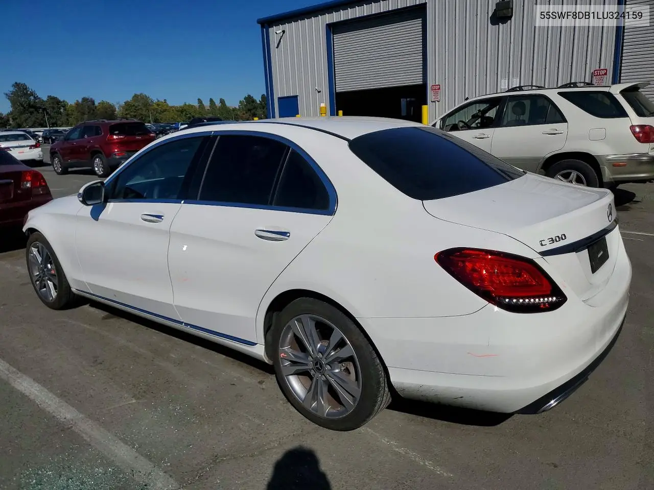 2020 Mercedes-Benz C 300 VIN: 55SWF8DB1LU324159 Lot: 58305576