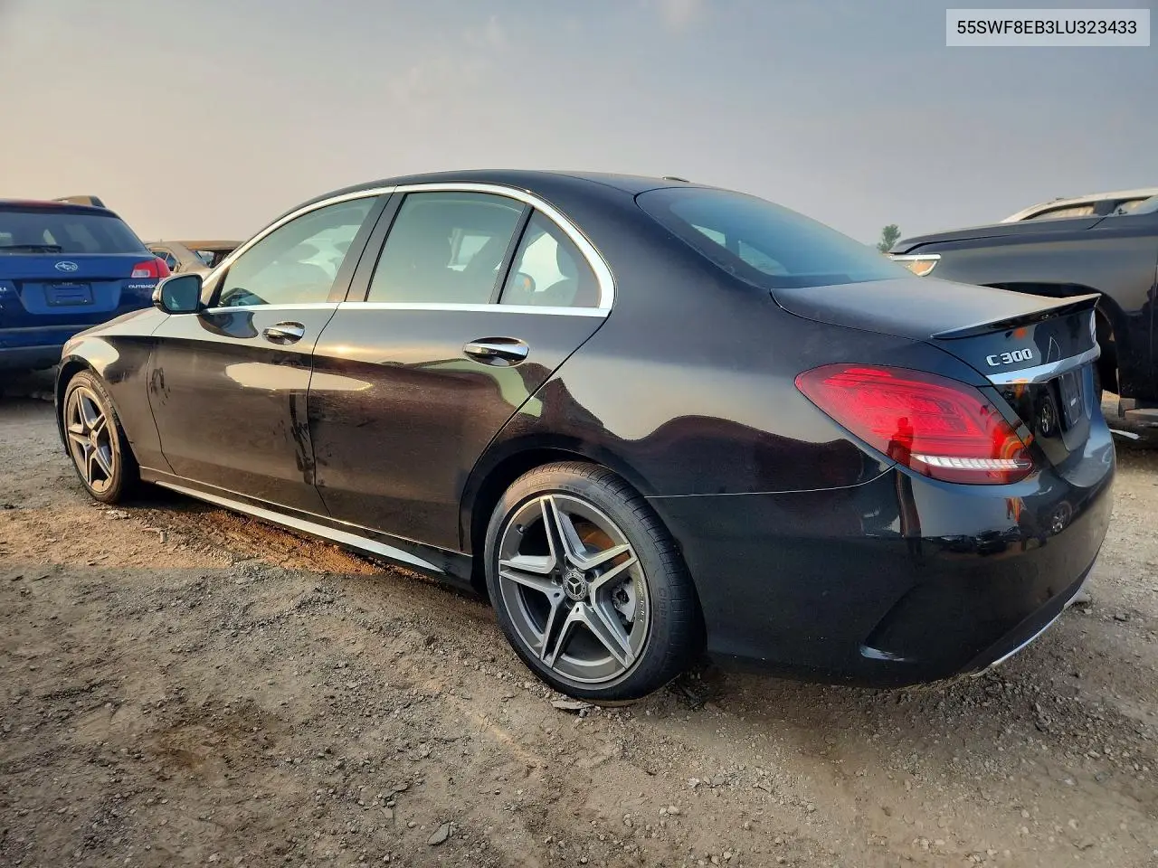 2020 Mercedes-Benz C 300 4Matic VIN: 55SWF8EB3LU323433 Lot: 61181256