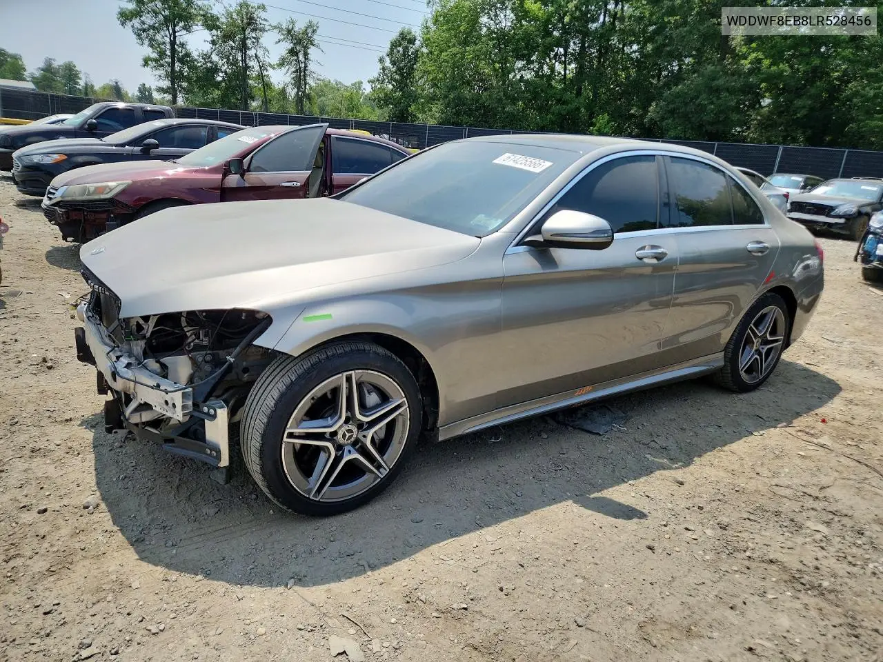 2020 Mercedes-Benz C 300 4Matic VIN: WDDWF8EB8LR528456 Lot: 61425566