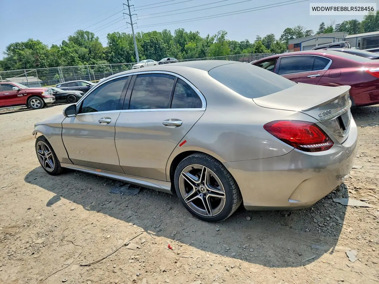 2020 Mercedes-Benz C 300 4Matic VIN: WDDWF8EB8LR528456 Lot: 61425566