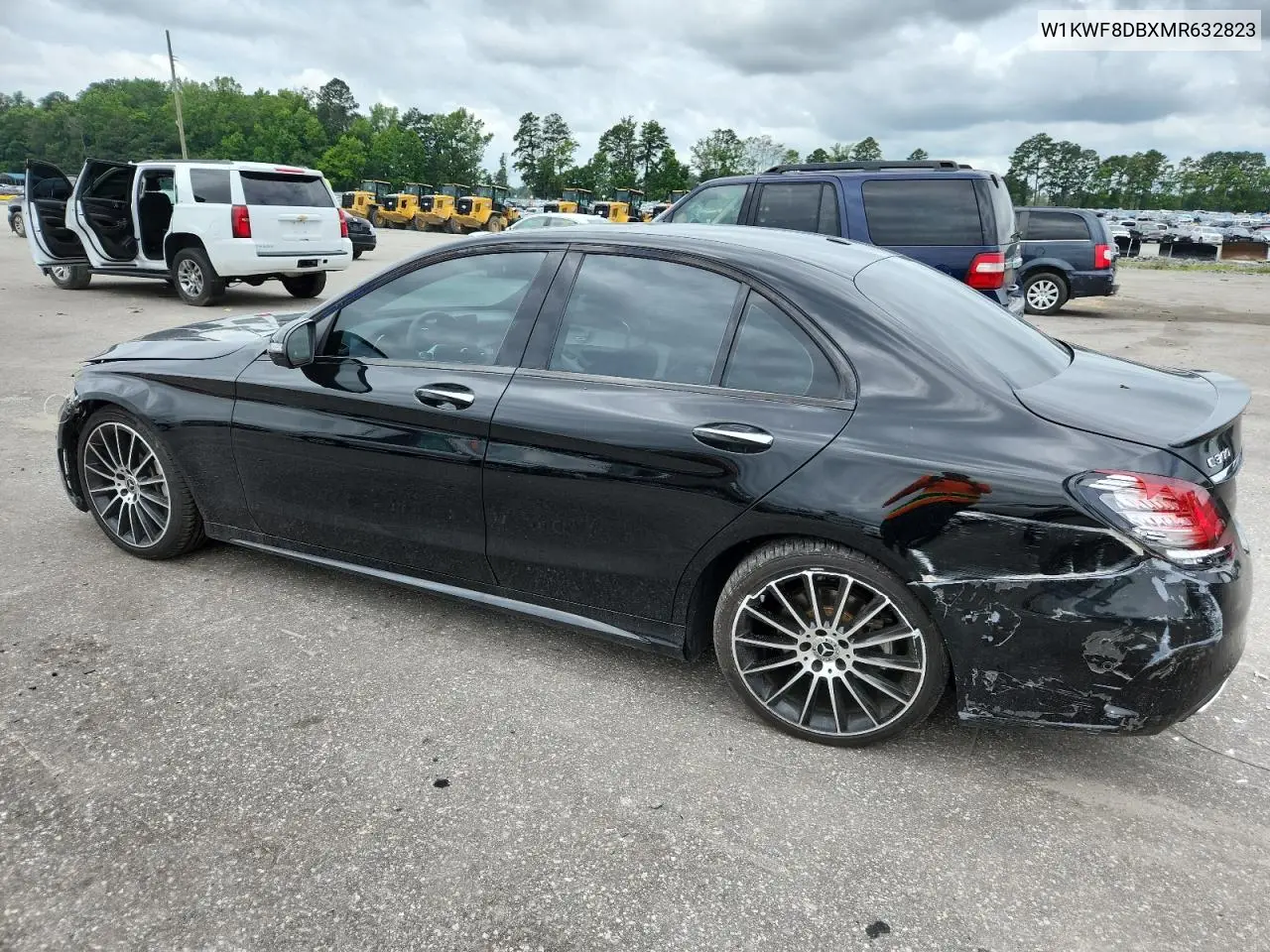 W1KWF8DBXMR632823 2021 Mercedes-Benz C 300