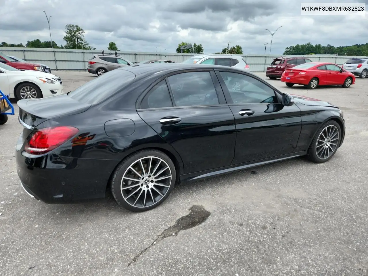 W1KWF8DBXMR632823 2021 Mercedes-Benz C 300
