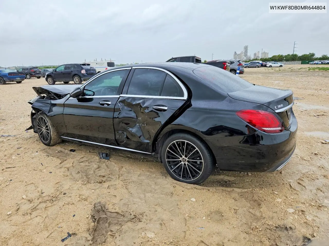 2021 Mercedes-Benz C 300 VIN: W1KWF8DB0MR644804 Lot: 60970186