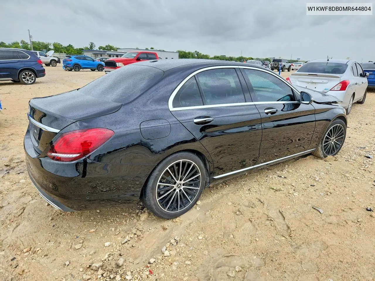 2021 Mercedes-Benz C 300 VIN: W1KWF8DB0MR644804 Lot: 60970186