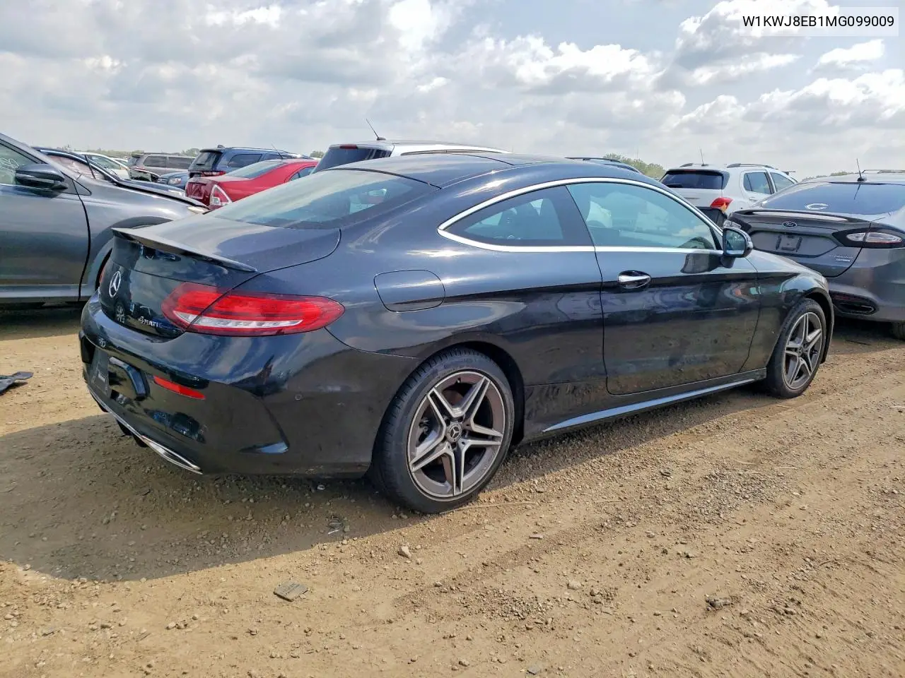 2021 Mercedes-Benz C 300 4Matic VIN: W1KWJ8EB1MG099009 Lot: 61396886
