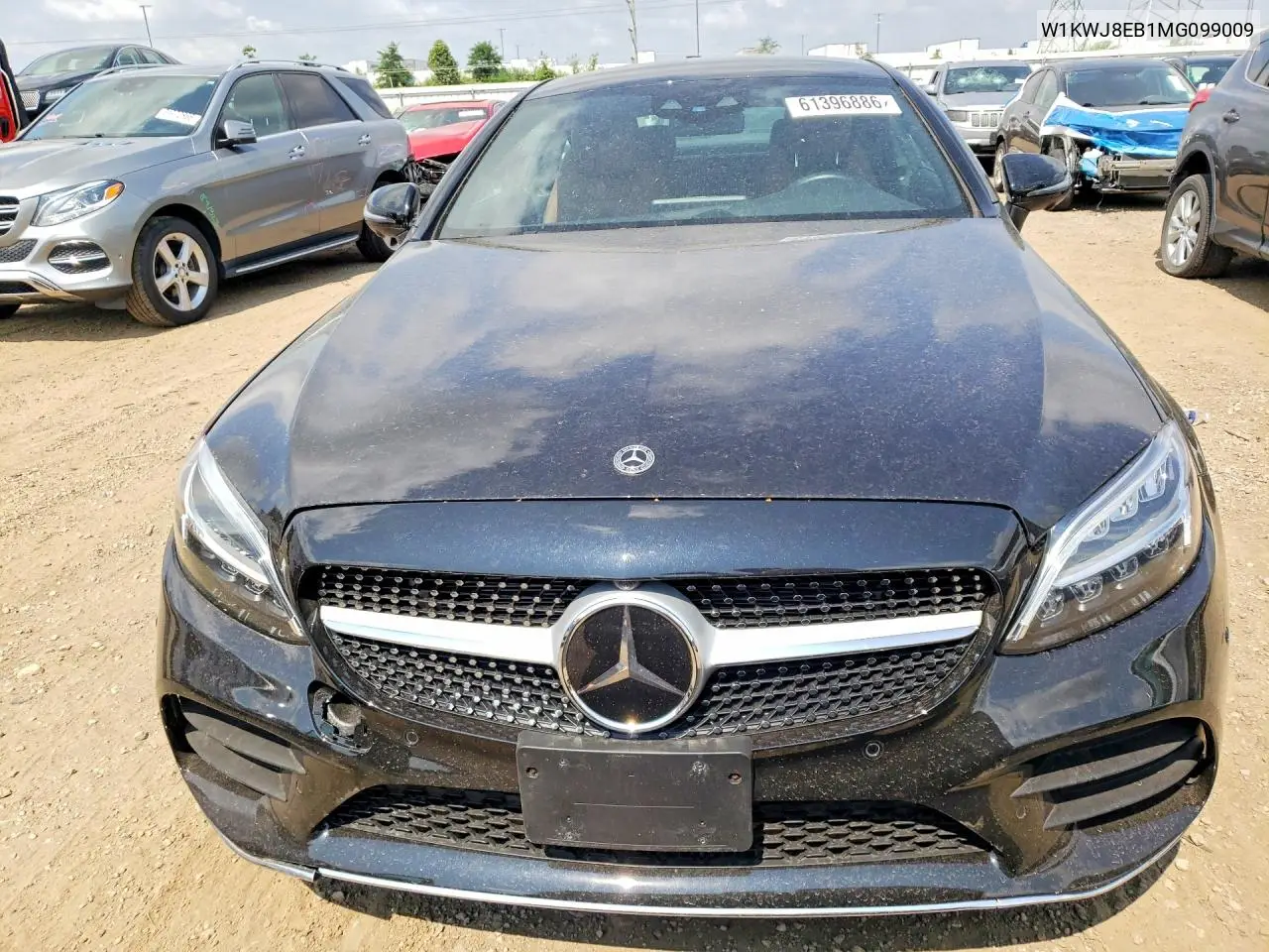 2021 Mercedes-Benz C 300 4Matic VIN: W1KWJ8EB1MG099009 Lot: 61396886