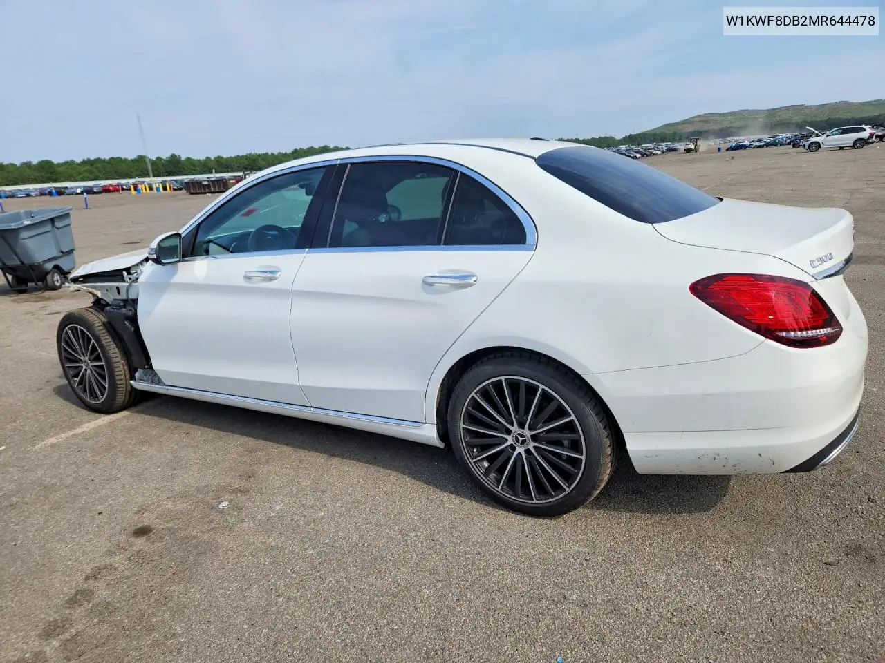 2021 Mercedes-Benz C 300 VIN: W1KWF8DB2MR644478 Lot: 61524126