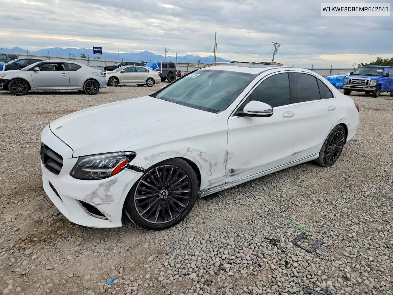 2021 Mercedes-Benz C 300 VIN: W1KWF8DB6MR642541 Lot: 61942106