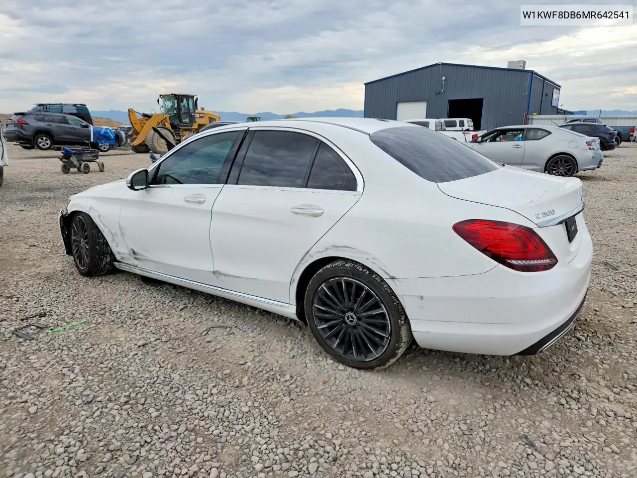 2021 Mercedes-Benz C 300 VIN: W1KWF8DB6MR642541 Lot: 61942106
