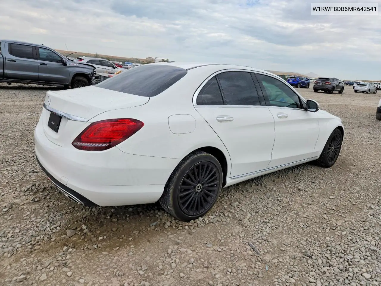 2021 Mercedes-Benz C 300 VIN: W1KWF8DB6MR642541 Lot: 61942106