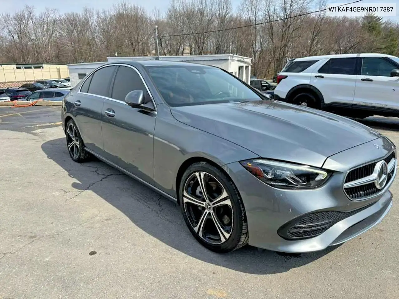 2022 Mercedes-Benz C 300 VIN: W1KAF4GB9NR017387 Lot: 46769596