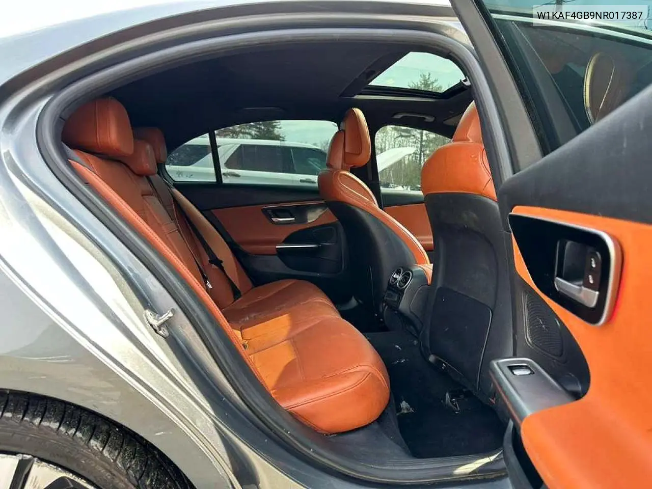 2022 Mercedes-Benz C 300 VIN: W1KAF4GB9NR017387 Lot: 46769596
