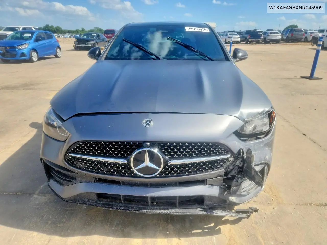 2022 Mercedes-Benz C 300 VIN: W1KAF4GBXNR045909 Lot: 56796976