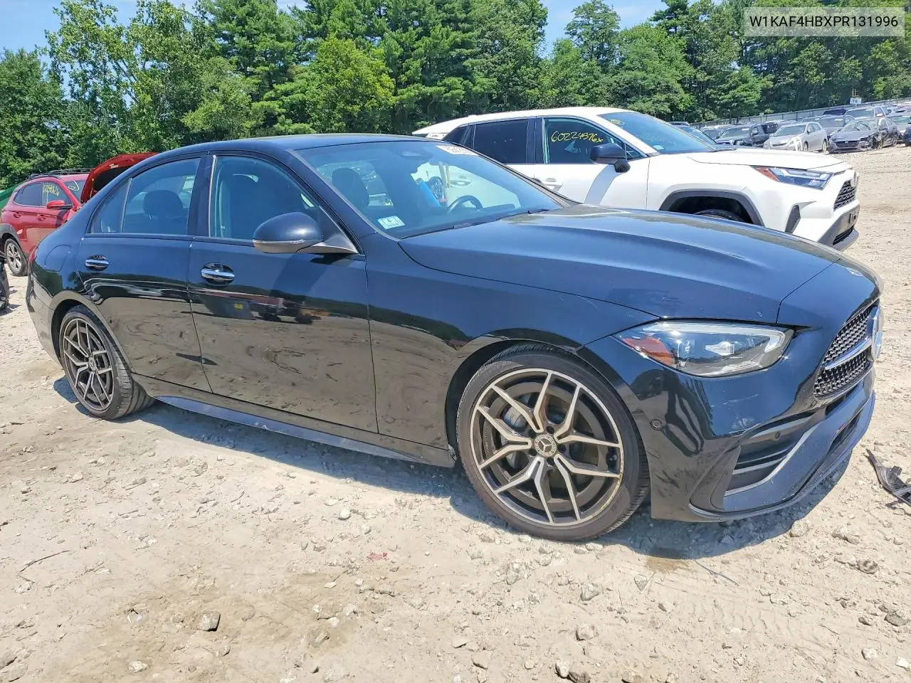 2023 Mercedes-Benz C 300 4Matic VIN: W1KAF4HBXPR131996 Lot: 60562556