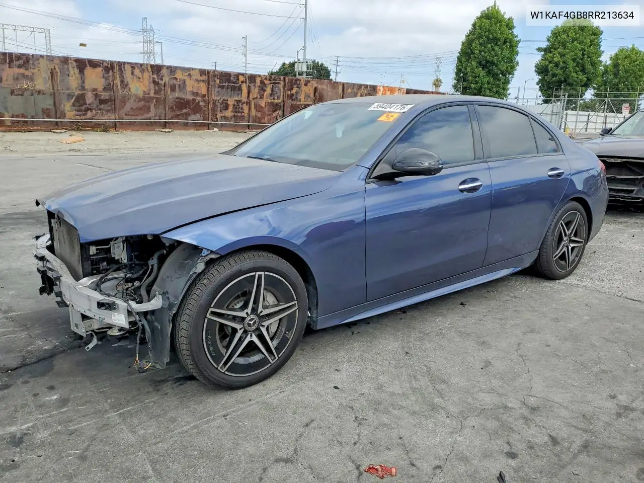 2024 Mercedes-Benz C 300 VIN: W1KAF4GB8RR213634 Lot: 59404176