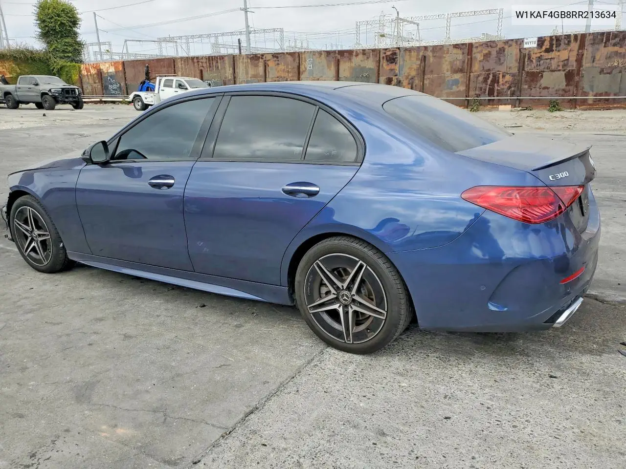 2024 Mercedes-Benz C 300 VIN: W1KAF4GB8RR213634 Lot: 59404176