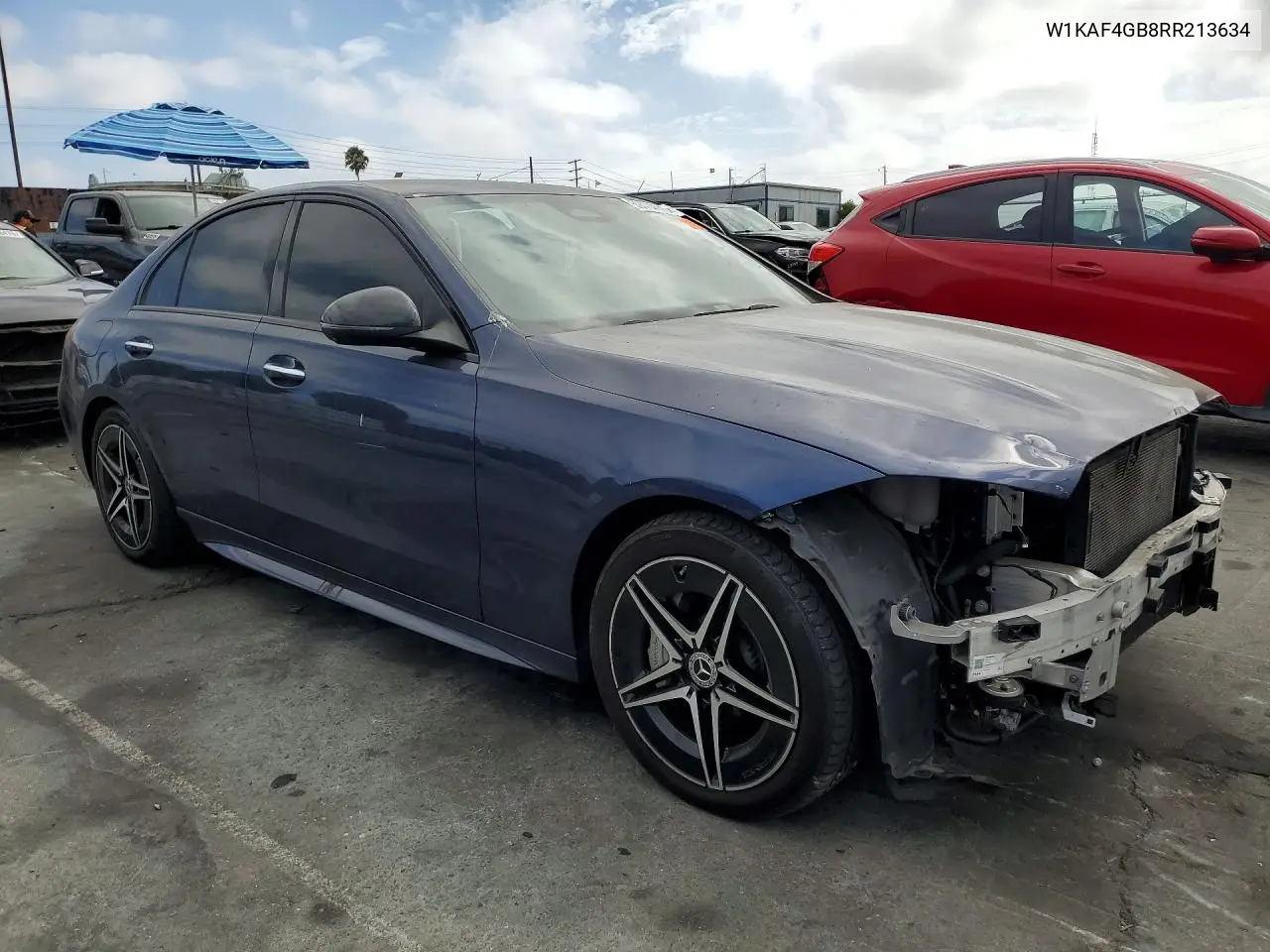 2024 Mercedes-Benz C 300 VIN: W1KAF4GB8RR213634 Lot: 59404176
