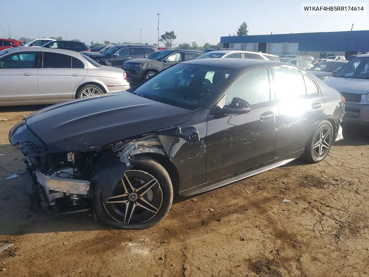 2024 Mercedes-Benz C 300 4Matic VIN: W1KAF4HB5RR174614 Lot: 59552596
