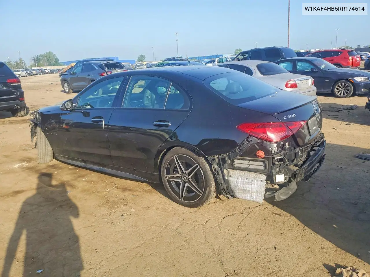 2024 Mercedes-Benz C 300 4Matic VIN: W1KAF4HB5RR174614 Lot: 59552596