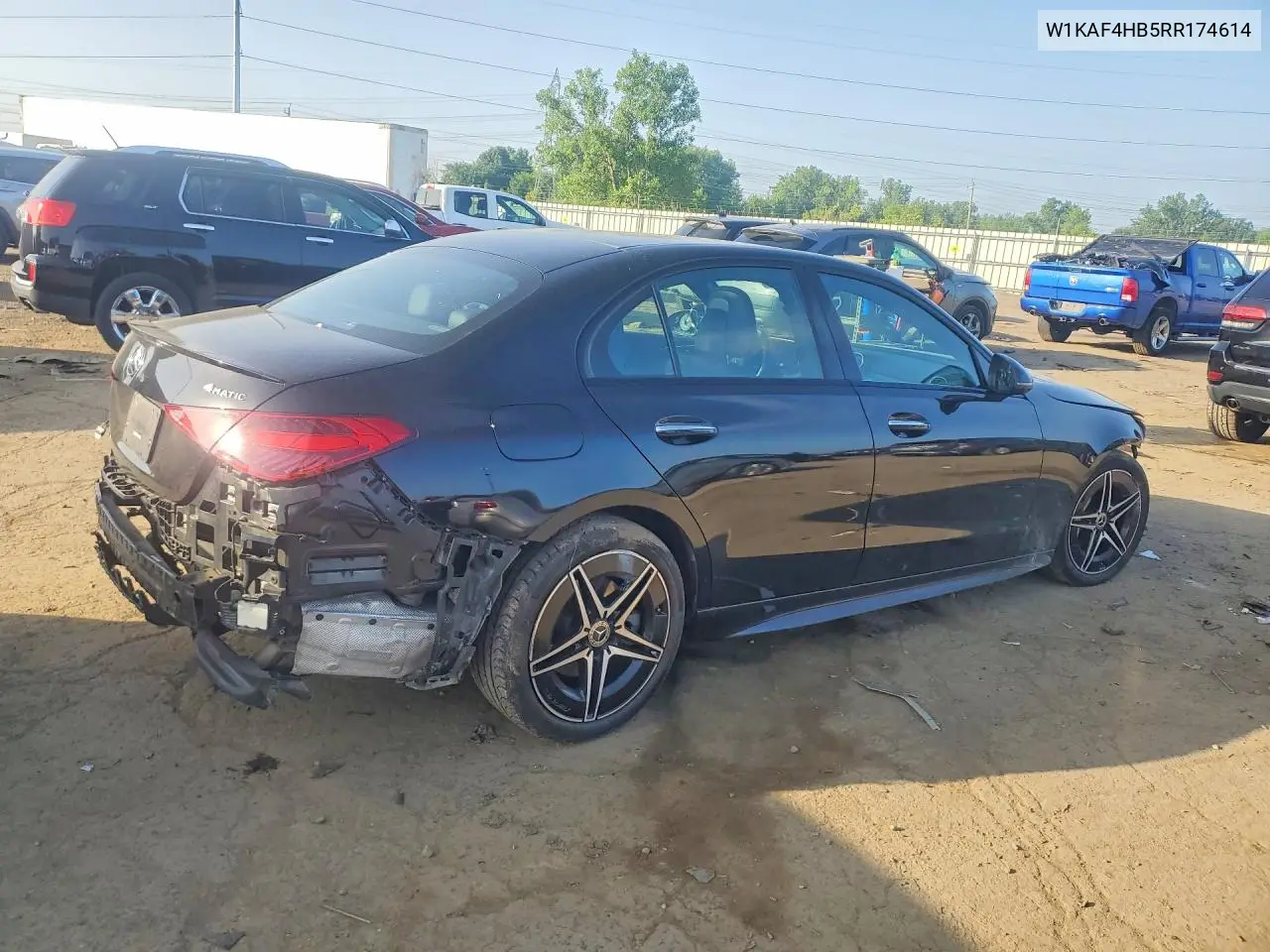 2024 Mercedes-Benz C 300 4Matic VIN: W1KAF4HB5RR174614 Lot: 59552596