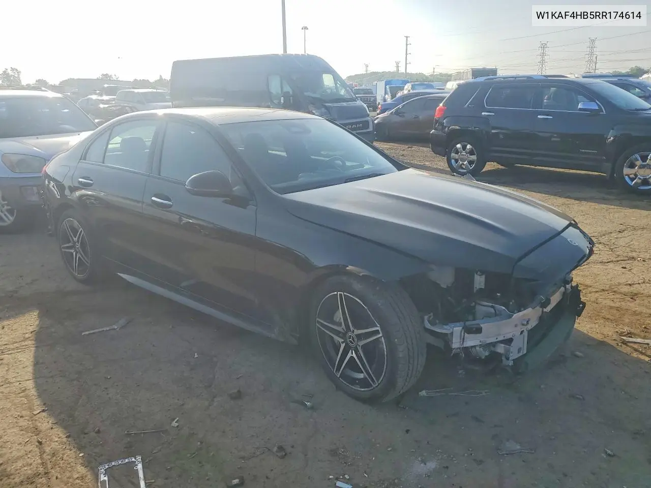 2024 Mercedes-Benz C 300 4Matic VIN: W1KAF4HB5RR174614 Lot: 59552596