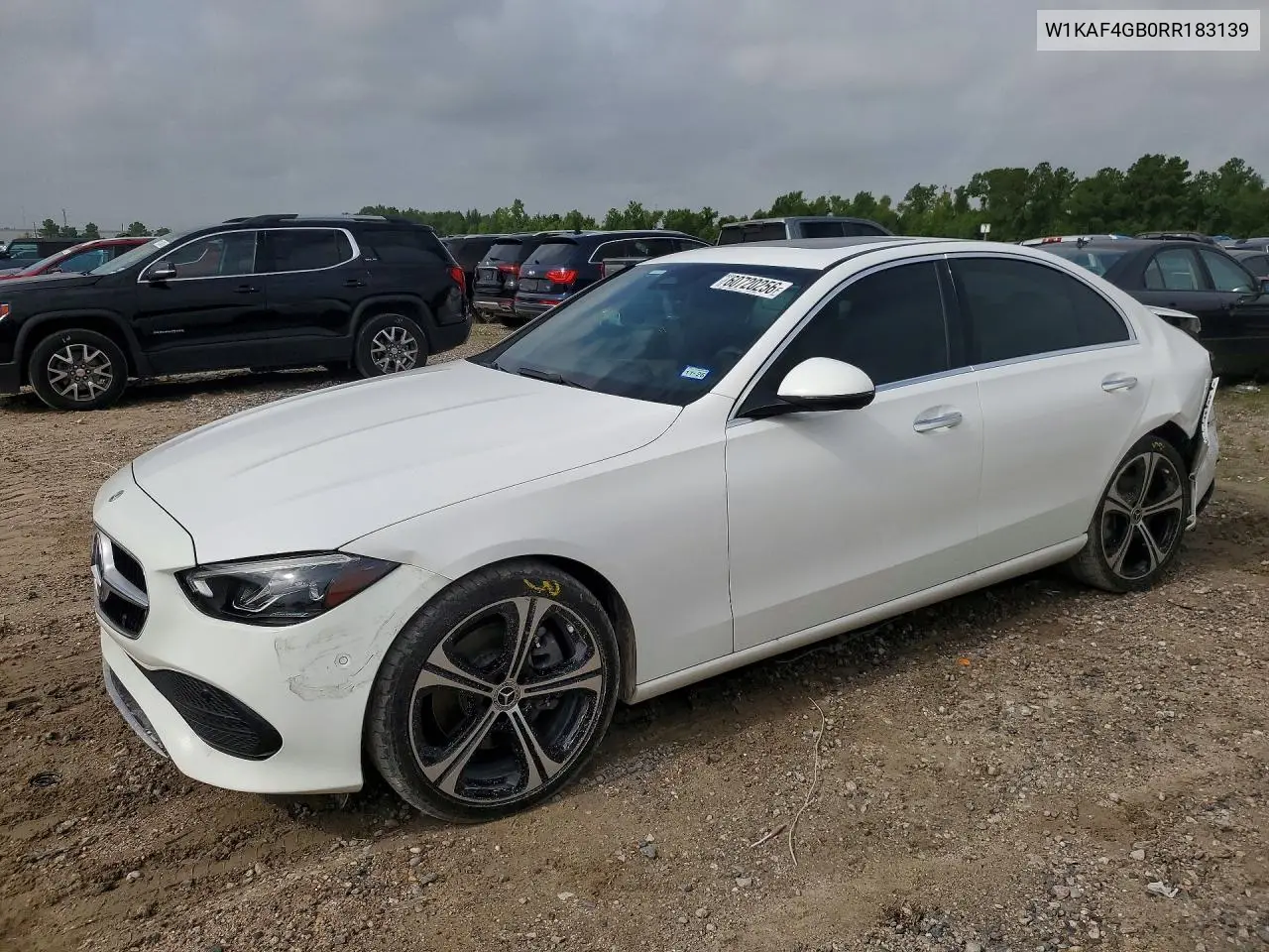 2024 Mercedes-Benz C 300 VIN: W1KAF4GB0RR183139 Lot: 60720256