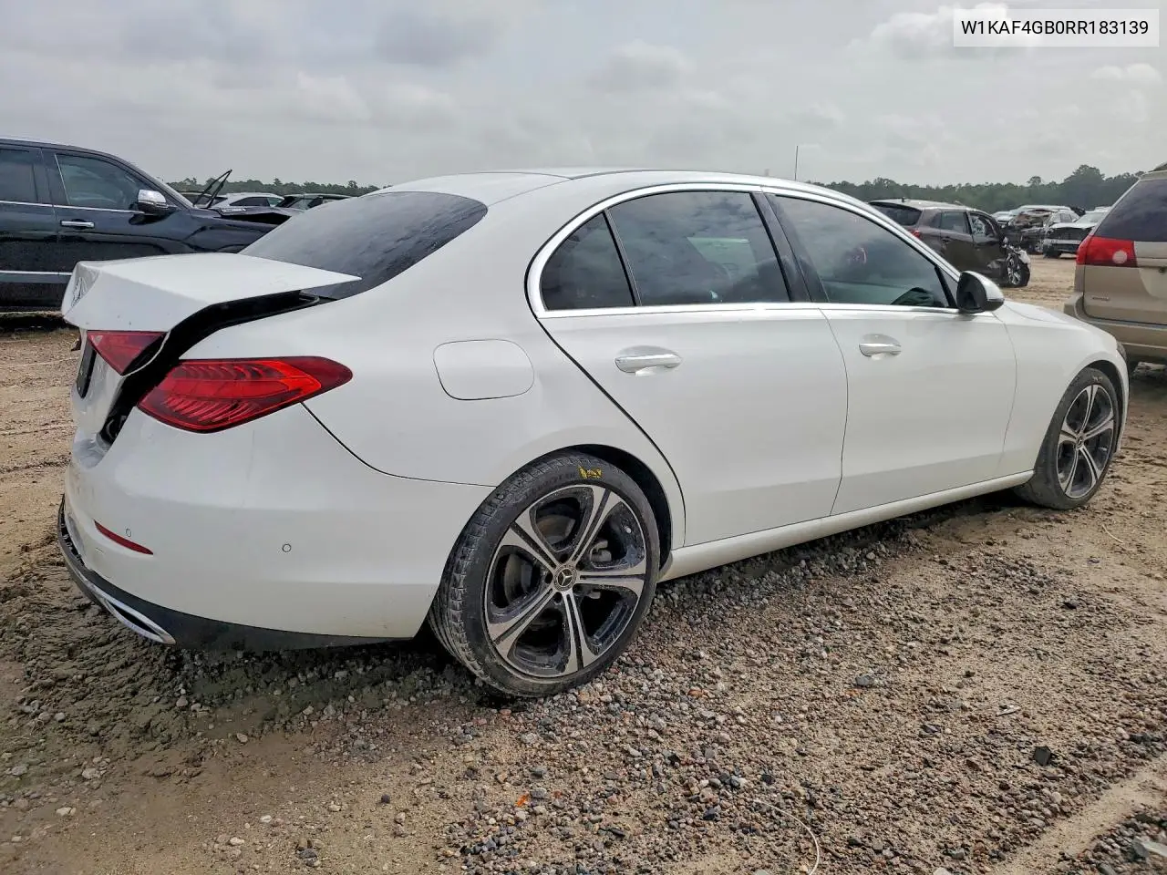 2024 Mercedes-Benz C 300 VIN: W1KAF4GB0RR183139 Lot: 60720256