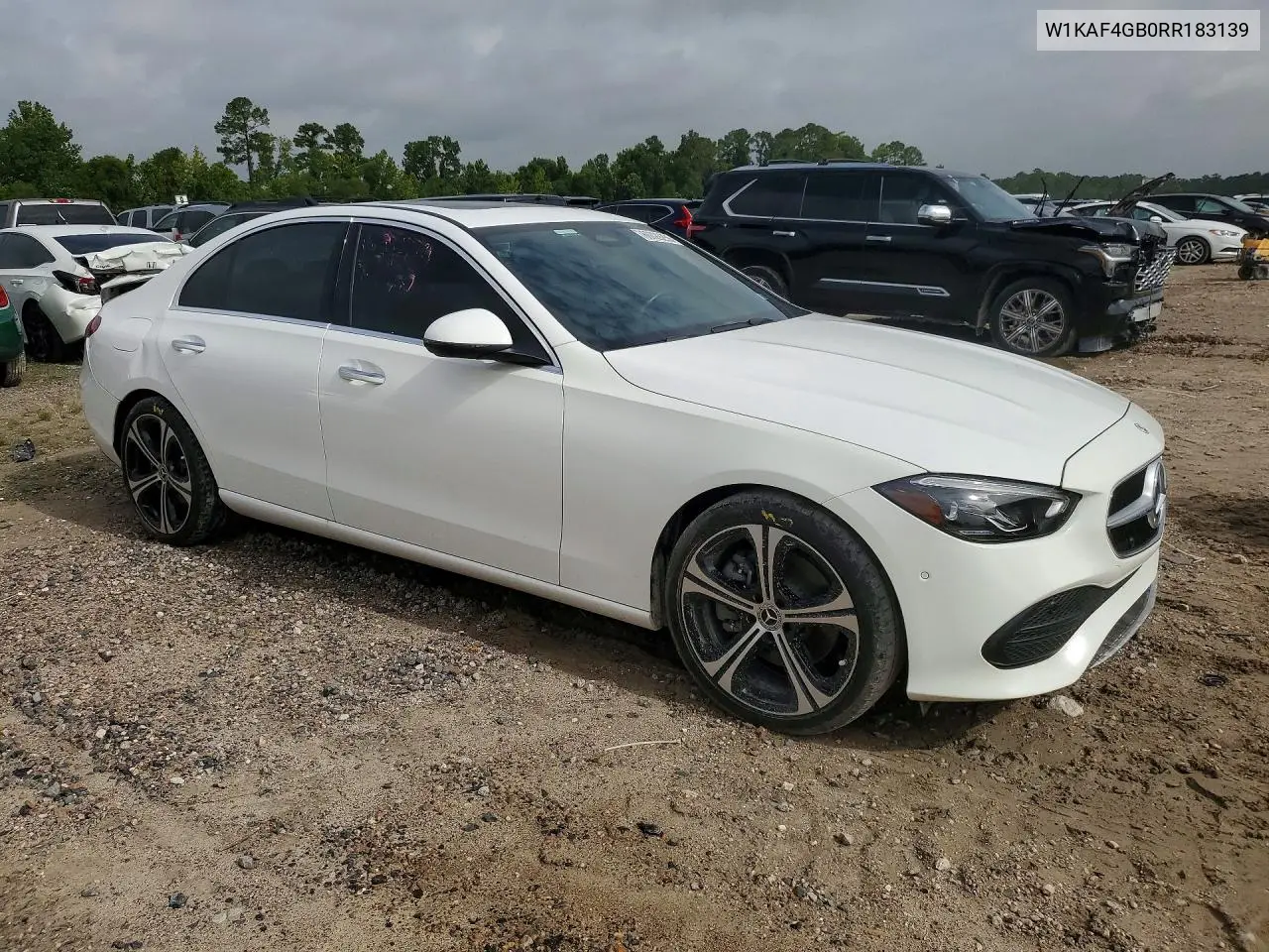 2024 Mercedes-Benz C 300 VIN: W1KAF4GB0RR183139 Lot: 60720256