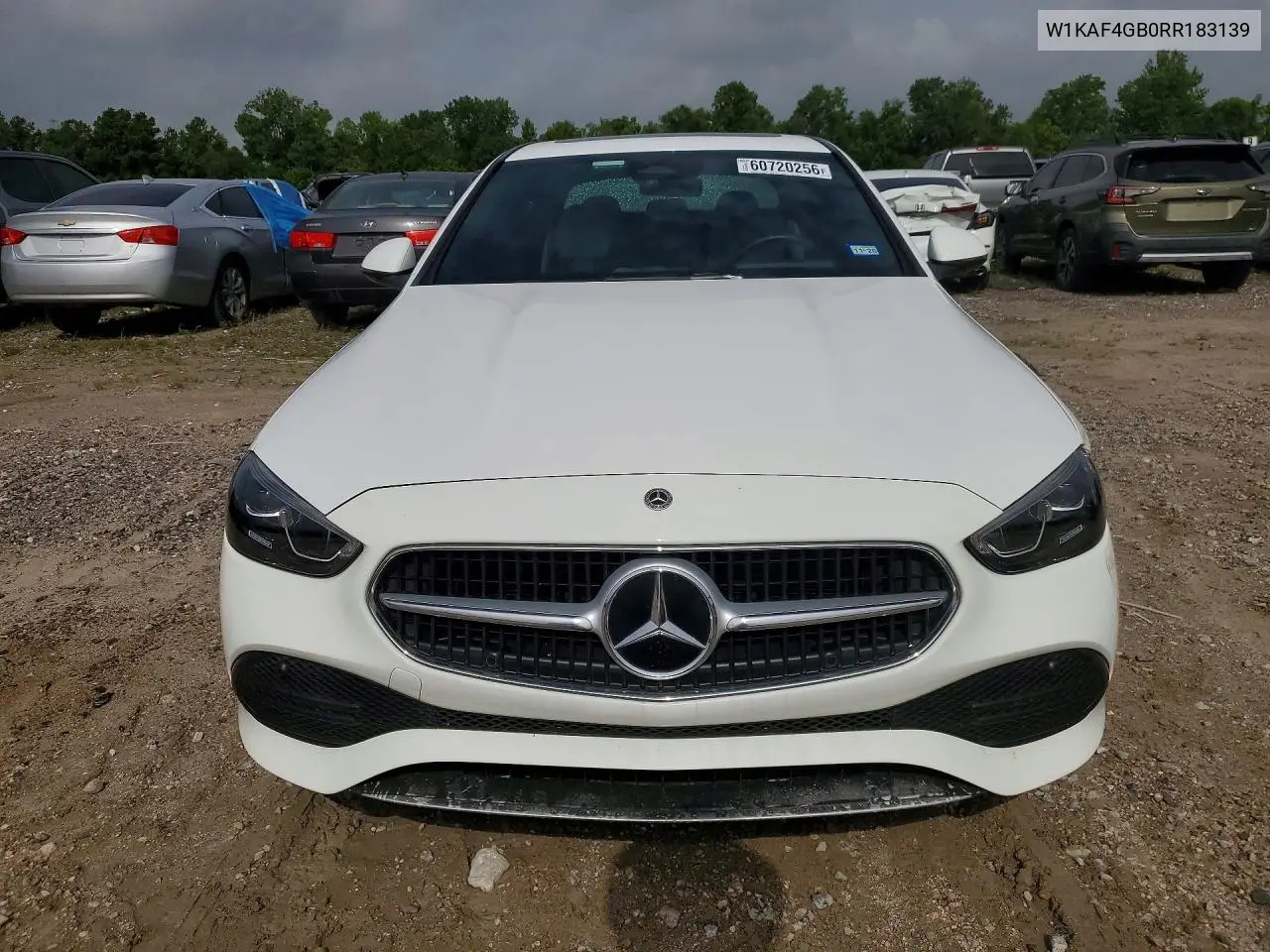 2024 Mercedes-Benz C 300 VIN: W1KAF4GB0RR183139 Lot: 60720256