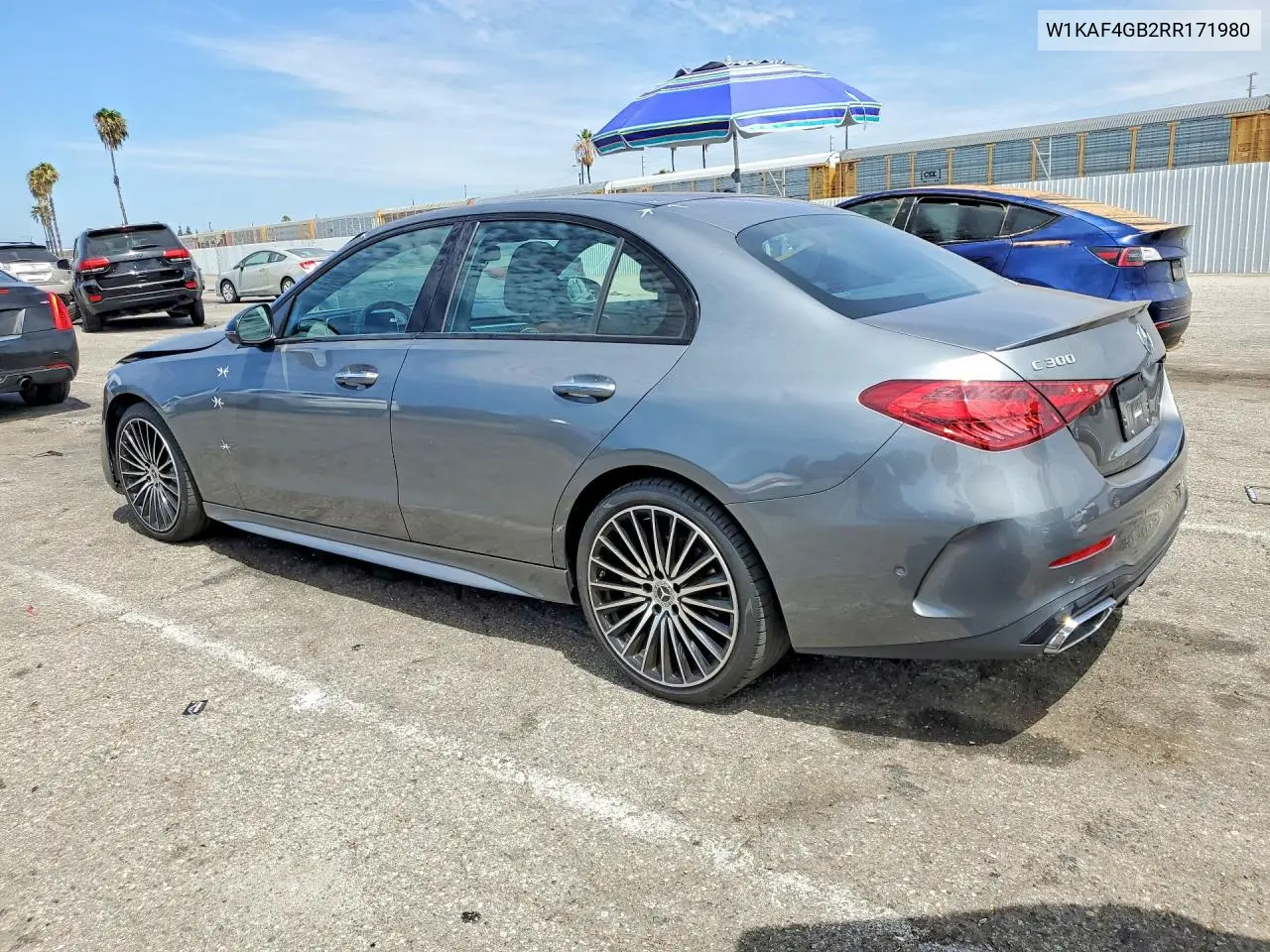 2024 Mercedes-Benz C 300 VIN: W1KAF4GB2RR171980 Lot: 61213646
